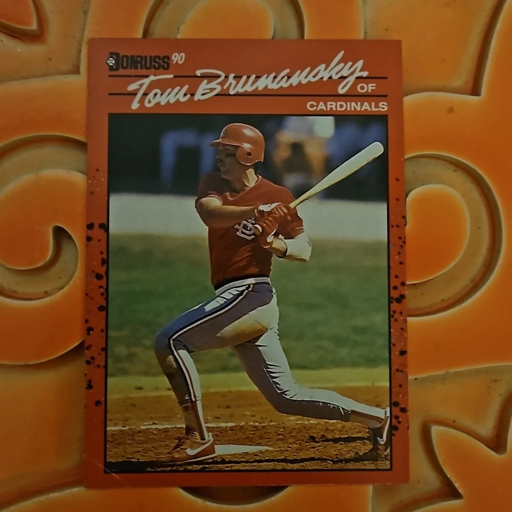 1990 Donruss Saint Louis Cardinals Error Cards 6 pack